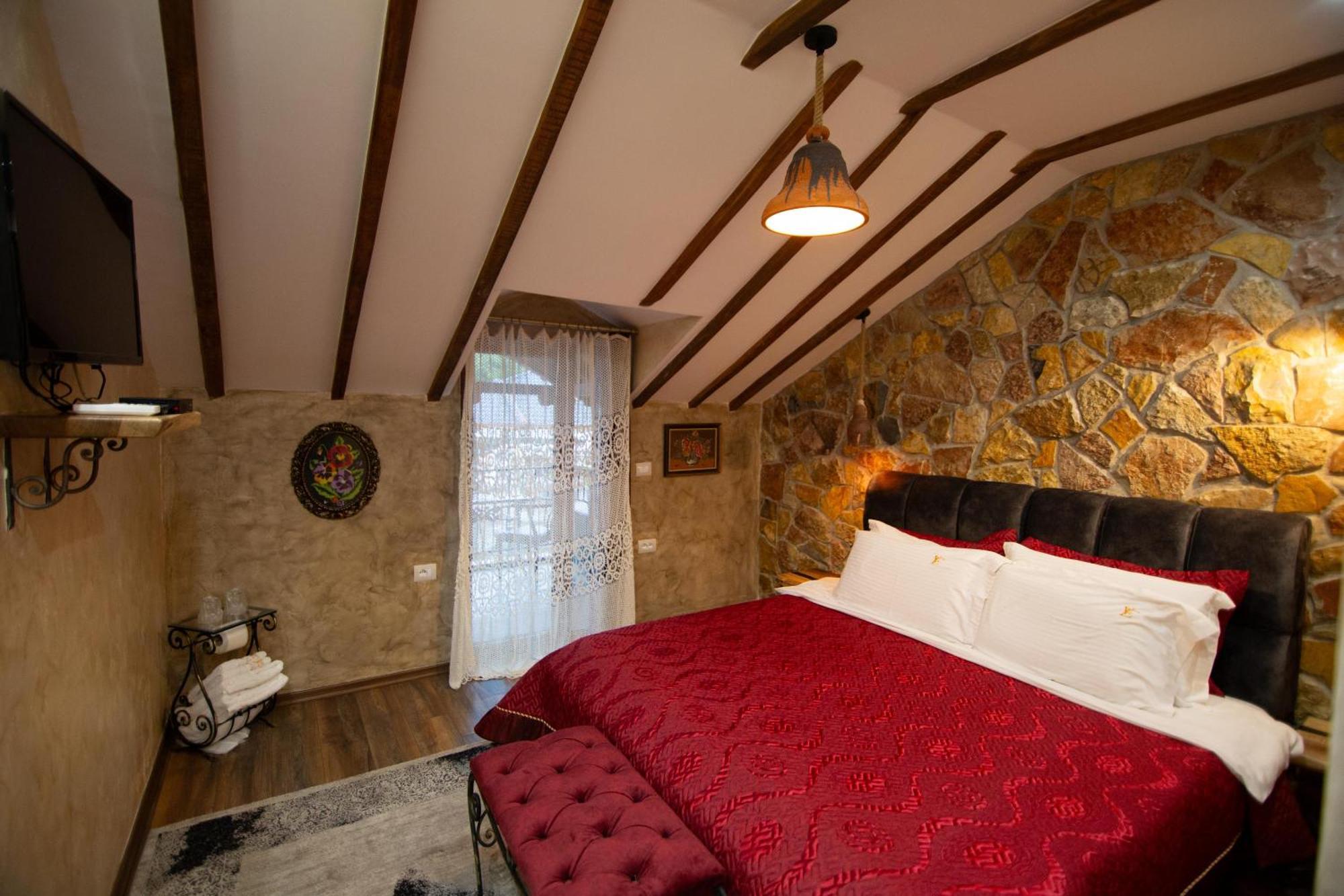 Vila Eden Boutique Hotel 코르처 객실 사진